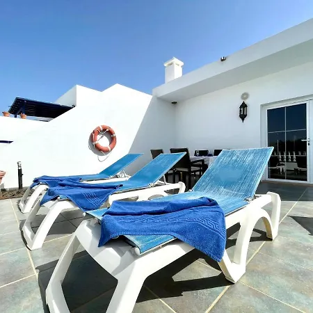 Vila Villa Con Wifi, Piscina Privada Y Inolvidable Vistas Al Oceano Atlantico Puerto Calero