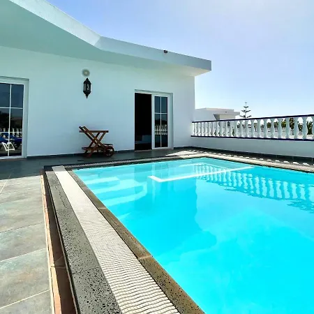 Villa Con Wifi, Piscina Privada Y Inolvidable Vistas Al Oceano Atlantico Vila Puerto Calero