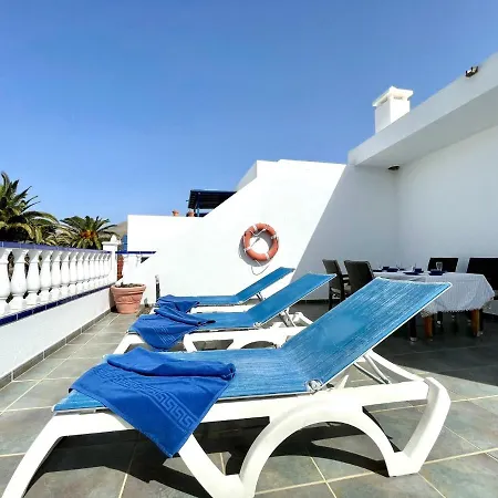 Villa con Wifi, piscina privada y inolvidable vistas al océano Atlántico Puerto Calero