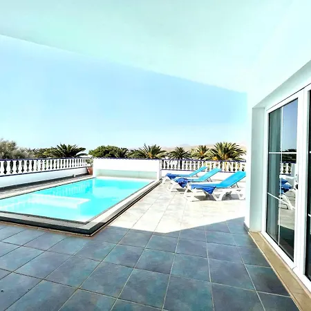 Villa con Wifi, piscina privada y inolvidable vistas al océano Atlántico Puerto Calero